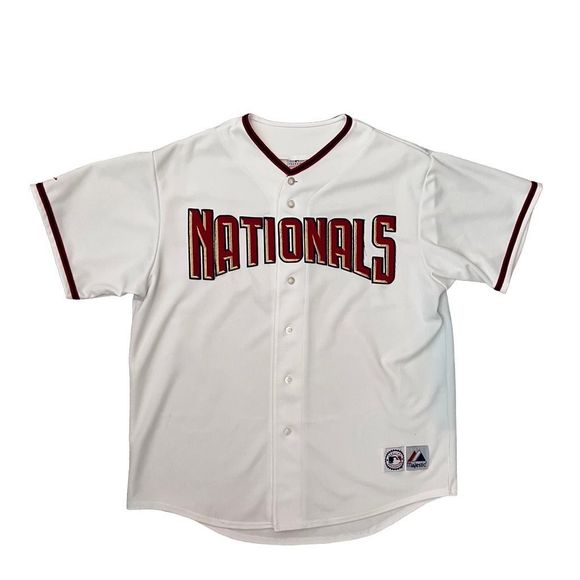 Majestic Other - Washington Nationals MLB Majestic Jersey Short Sleeve Men’s XL White